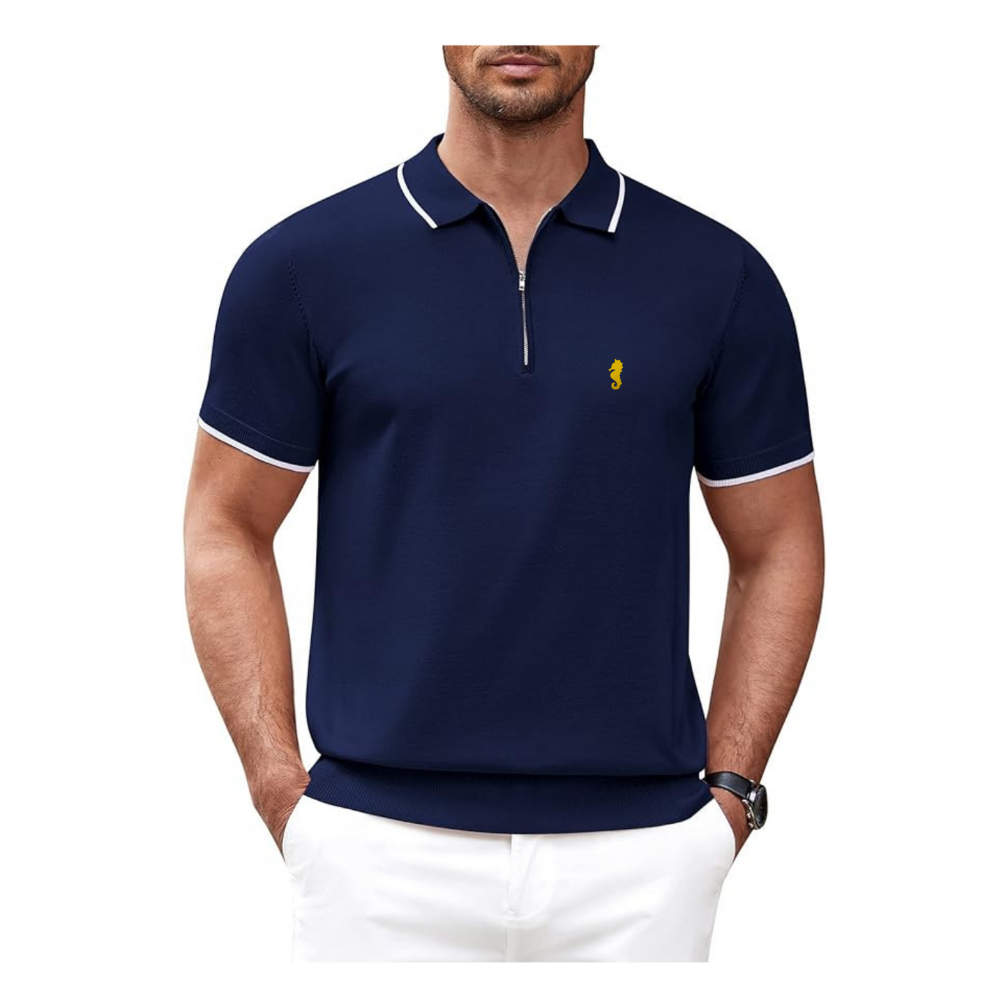 Zipper Polo